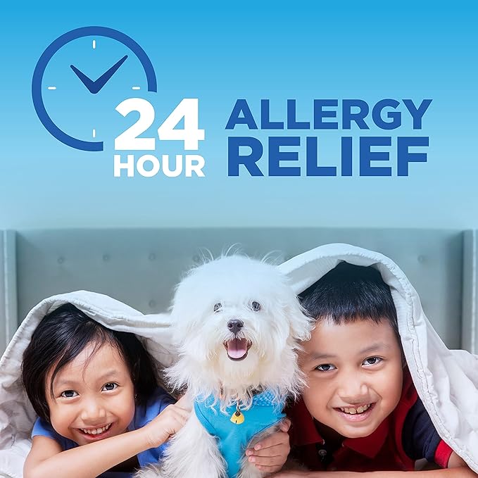 Amazon Basic Care Children’s Allergy Medicine, 24 Hour 5 mg/5 mg/5 mL, 2 and 8 fl 1)