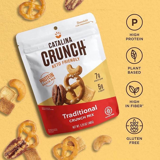 Catalina Crunch Mix Traditional Protein Snack Mix 5
