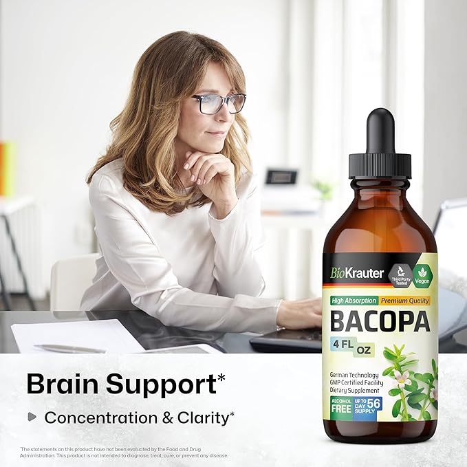 Bacopa Monnieri Tincture 4 Fl.Oz.