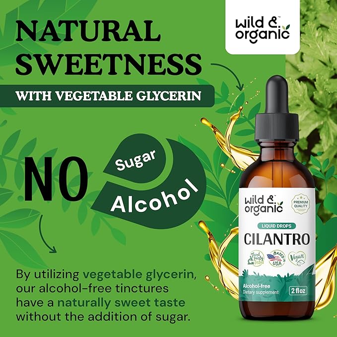 Cilantro Tincture - Detox Cleanse w/Cilantro 2 oz