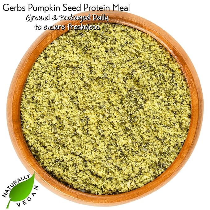 Gerbs Ground Pumpkin Seed Meal, 2 LBS 14 Food