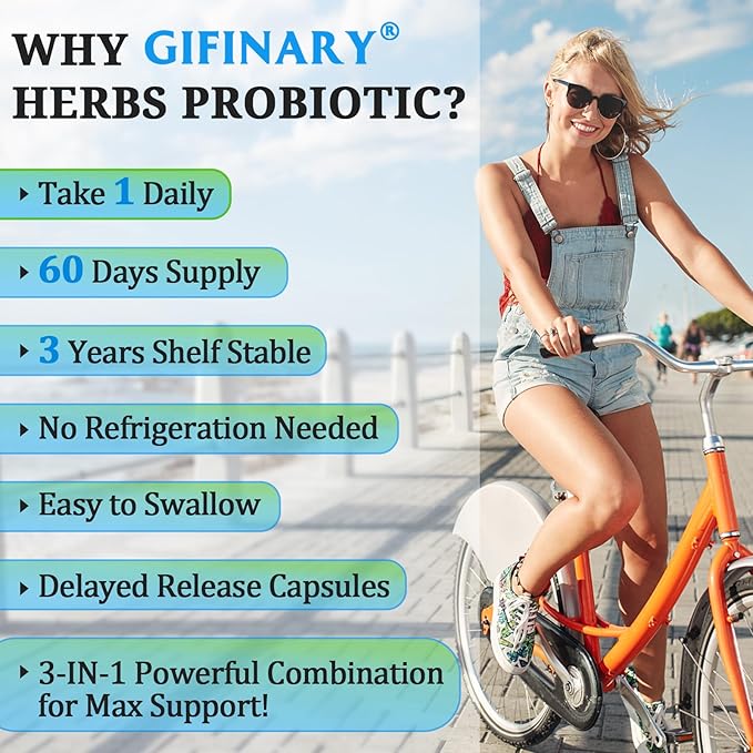 Probiotics for Women and Men, 300 24 Strains 15 Organic -6 Month