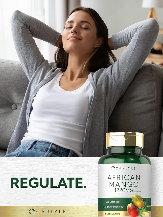 Carlyle African Mango Supplement 1220mg 80 Capsules