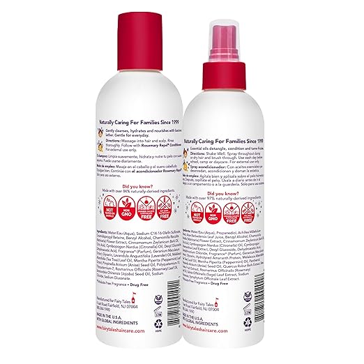 Fairy Tales Rosemary Repel Shampoo, 12 8 fl