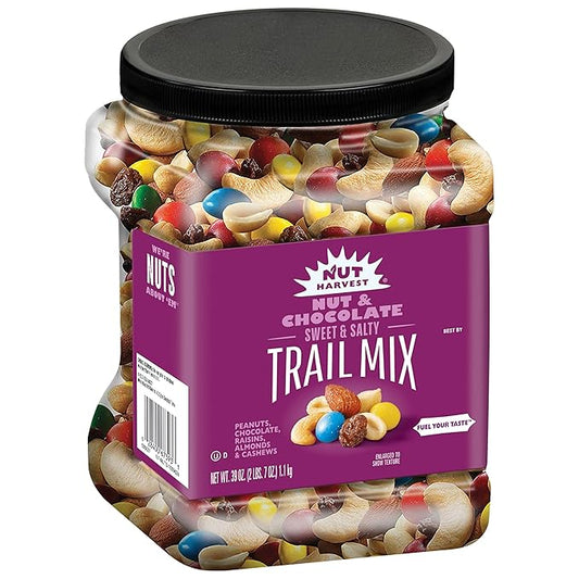 Nut Harvest, Nut & Chocolate Mix, 39 Ounce
