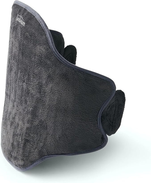 Sunbeam Heating Pad Wrap for Back 23 x 15", Slate