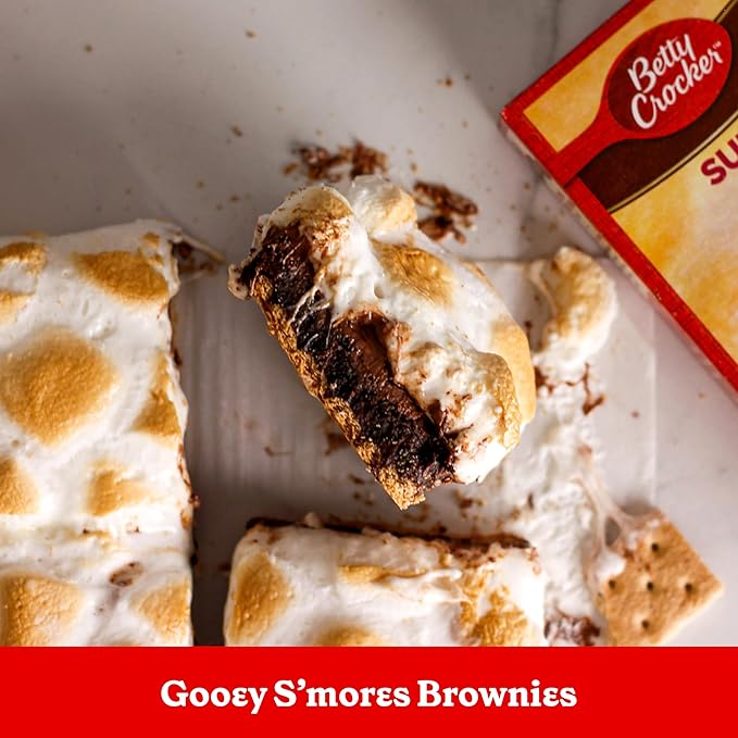 Betty Crocker Delights Supreme Triple Chunk Brownie Mix, 17.8 oz