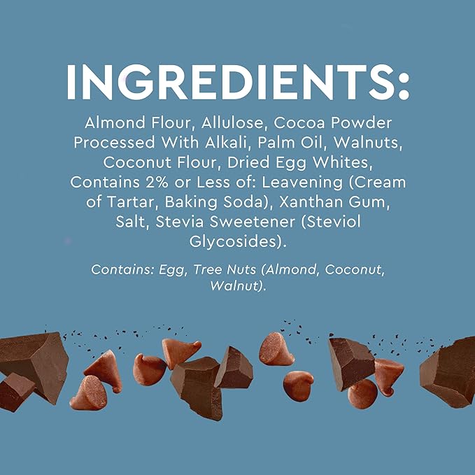 Duncan Hines Keto Friendly Dessert Cups Walnut Fudge Brownie Mix, 2.5 oz