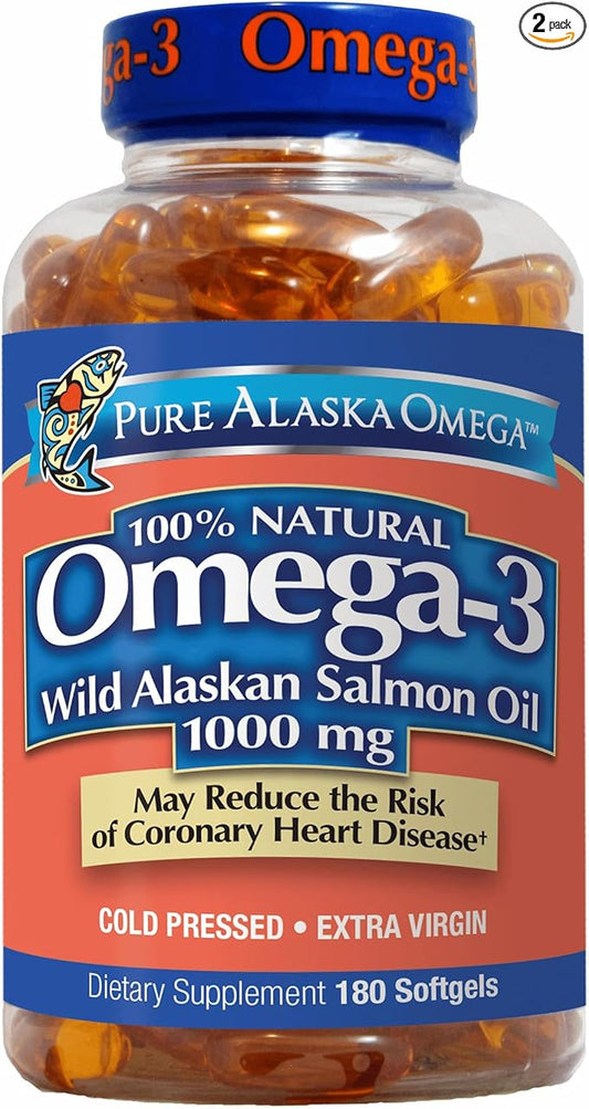 Trident Alaskan Salmon Oil, 1000mg, 180 2)