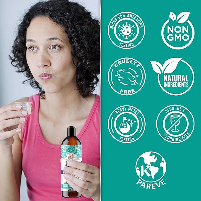 GuruNanda Coconut Oil Pulling, Fresh Breath 7 Essential 8 oz