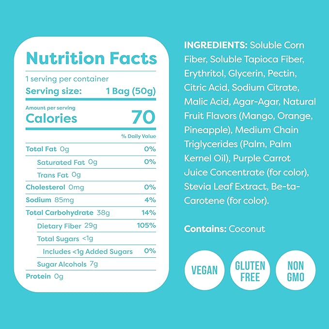 Kiss My Keto Gummies Candy – Low Carb Candy Gummy Rings, Keto Snack Pack – Healthy Candy Gummys – Vegan Candy, Keto Gummy Candy – Keto Candy Gummies (24-pack)