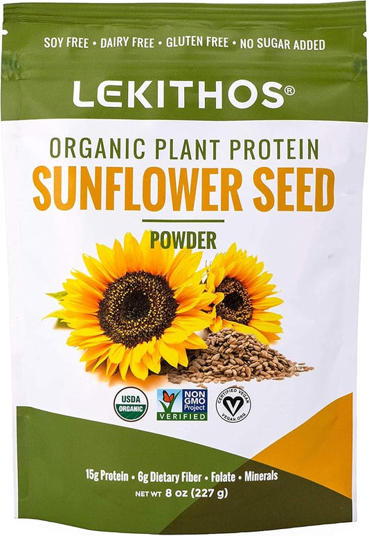 Organic Sunflower Protein Sunflower 8 oz 15g Protein
