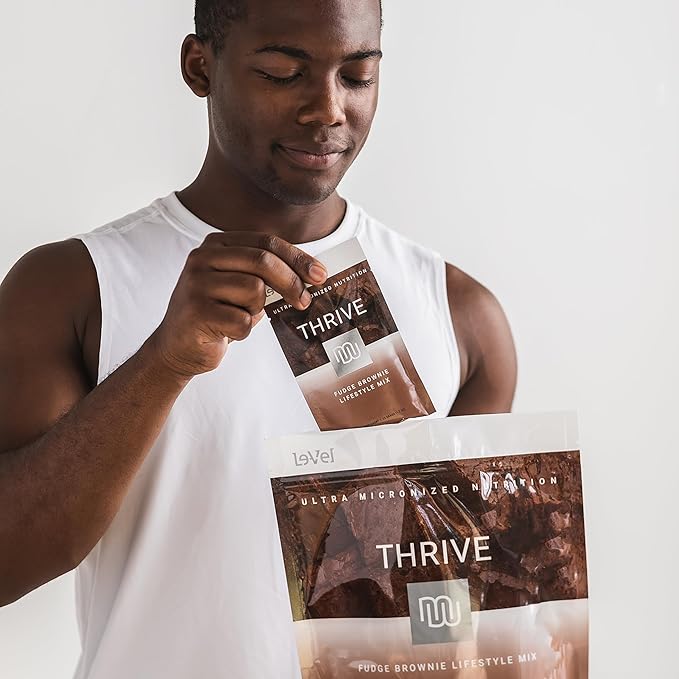 Le-Vel Thrive 2.0 Premium Fudge Brownie 16 Packets