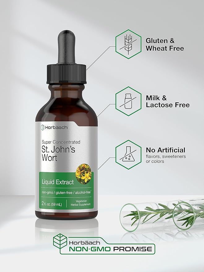 Horbäach St Johns Wort Tincture 2 Oz