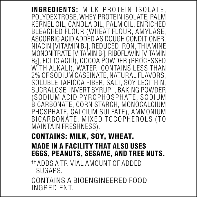 Atkins Chocolate Crème Protein Wafer Crisps, Protein Dessert, 4g Net Carb, 1g Sugar, High in Fiber, Keto Friendly, 5 Count