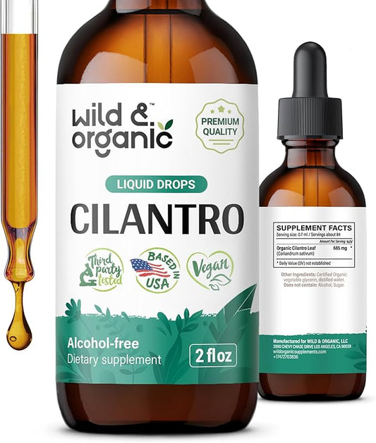 Cilantro Tincture - Detox Cleanse w/Cilantro 2 oz
