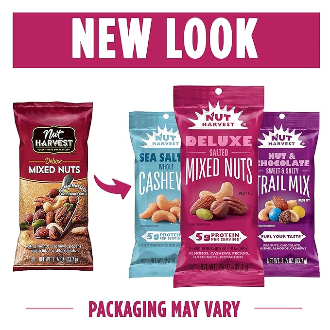 Nut Harvest, Nut & Chocolate Mix, 2.25 Ounce 16)