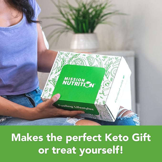 Keto Wise Fat Bombs - Low Carb (1-2g Net), No Added Sugar - Mission Nutrition Variety Box (16 Count)