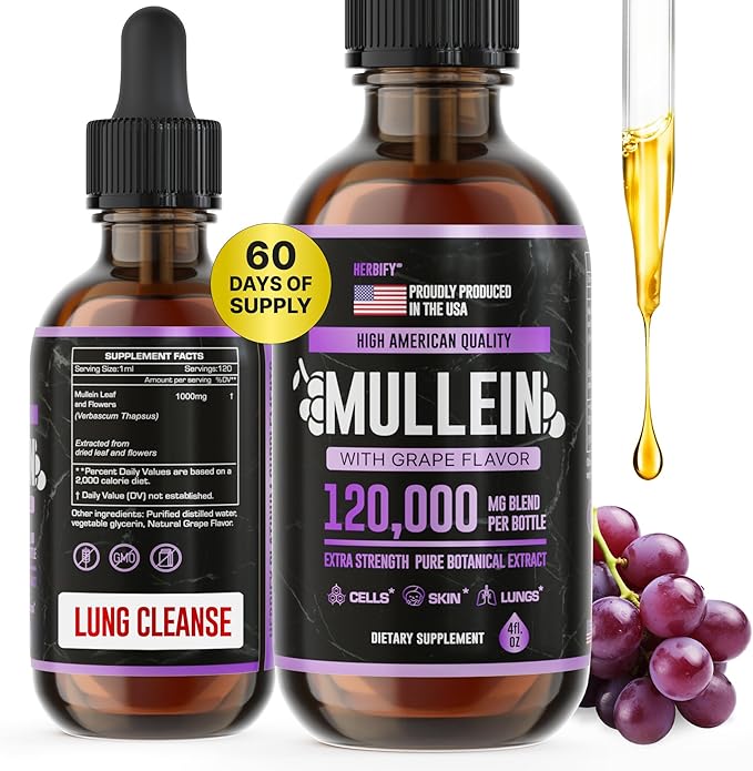 HERBIFY Mullein Drops 4 Oz