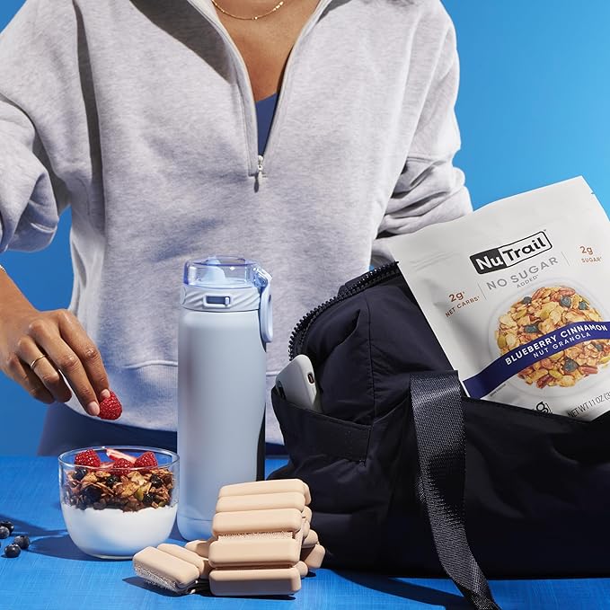 NuTrail Nut Granola Cereal, Blueberry Cinnamon, 8 oz. 1 Count