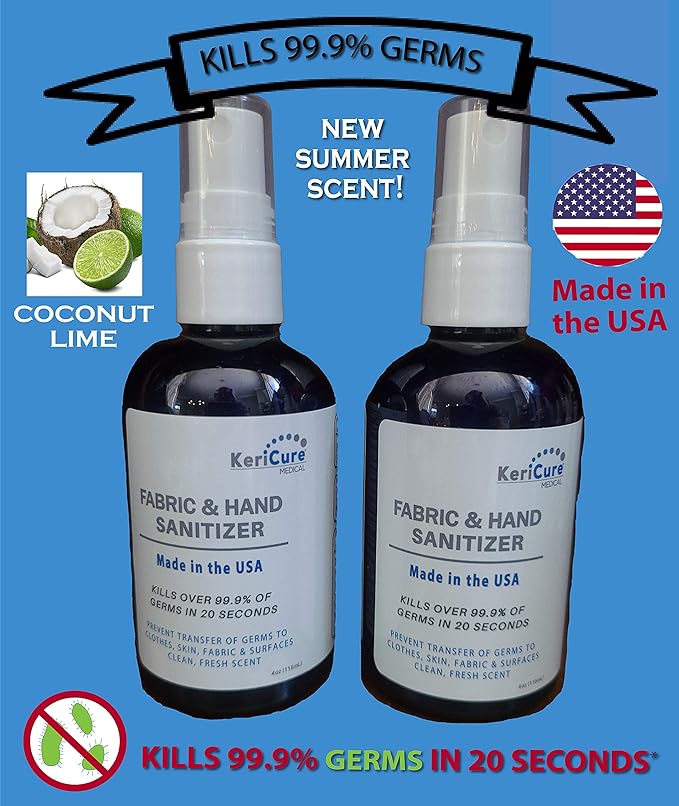 Medical 2 PACK Fun Beachy Coconut 4oz Sprays,