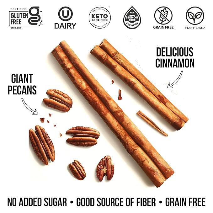 TGB Variety Granola Bites, Cinnamon, Blueberry & Chocolate Chip, Keto Snack, No Added Sugar, Gluten Free, 0.85oz Bag (Pack of 18)