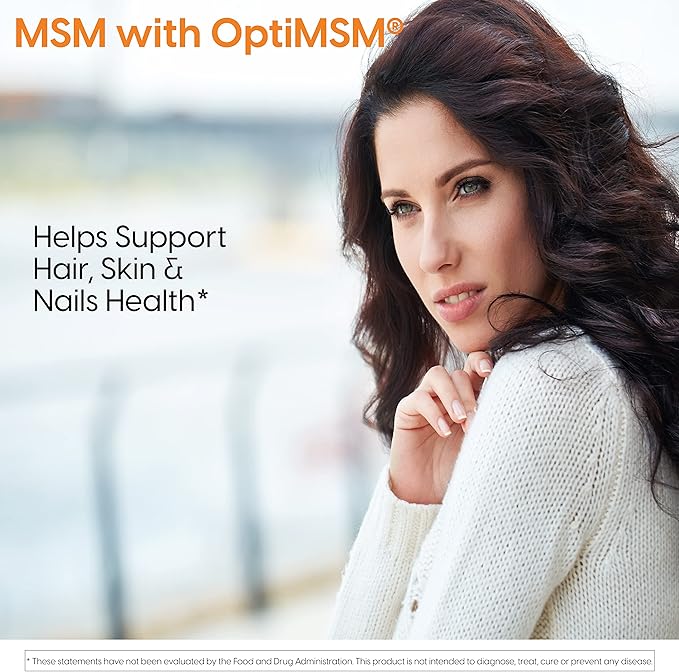 Doctor's Best MSM with OptiMSM, Non-GMO, 1500 mg, 120 Tablets (DRB-00097)