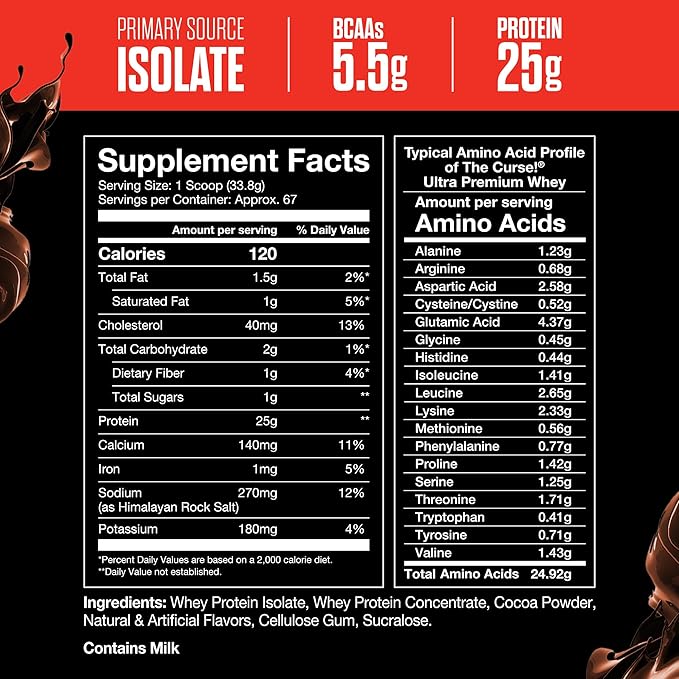 JNX SPORTS The Curse! Ultra Premium 5lb | 25g Protein