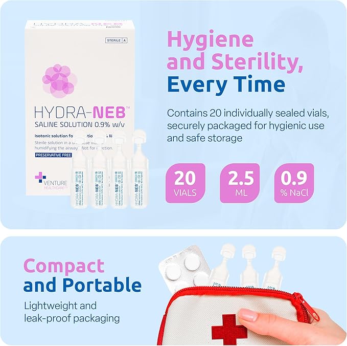 Isotonic 0.9% Sodium Chloride 50ml Saline 0.9% NaCl