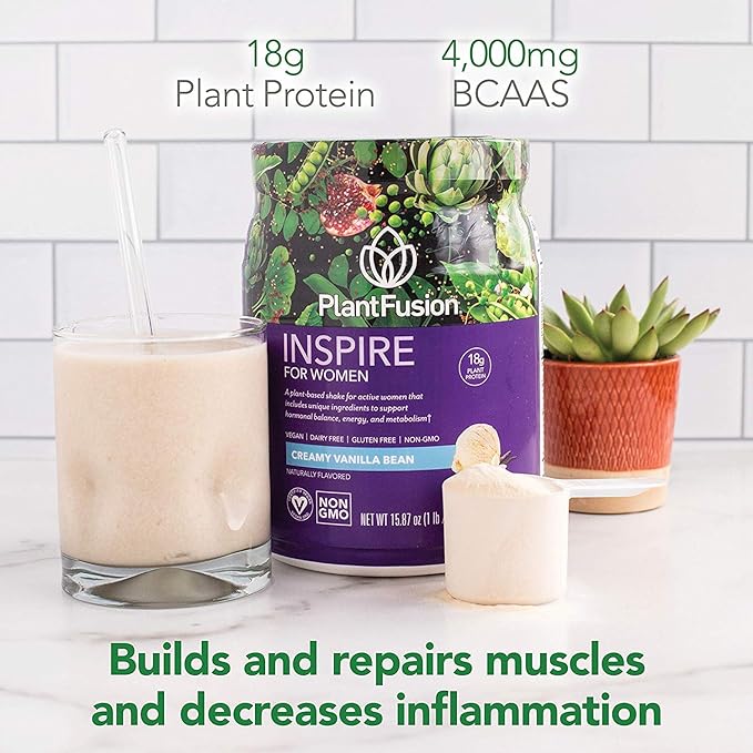 PlantFusion Inspire Plant Protein Powder for Women 1 lb