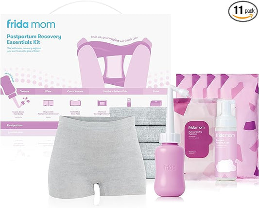 Frida Mom Postpartum Recovery Essentials Kit, (11pc Gift