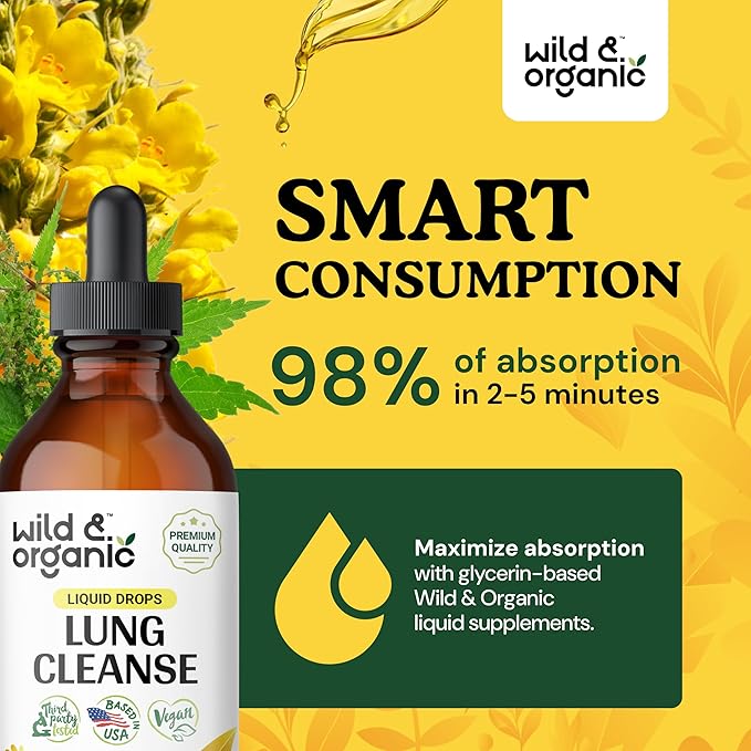 Wild & Organic Lung Detox and 4 fl