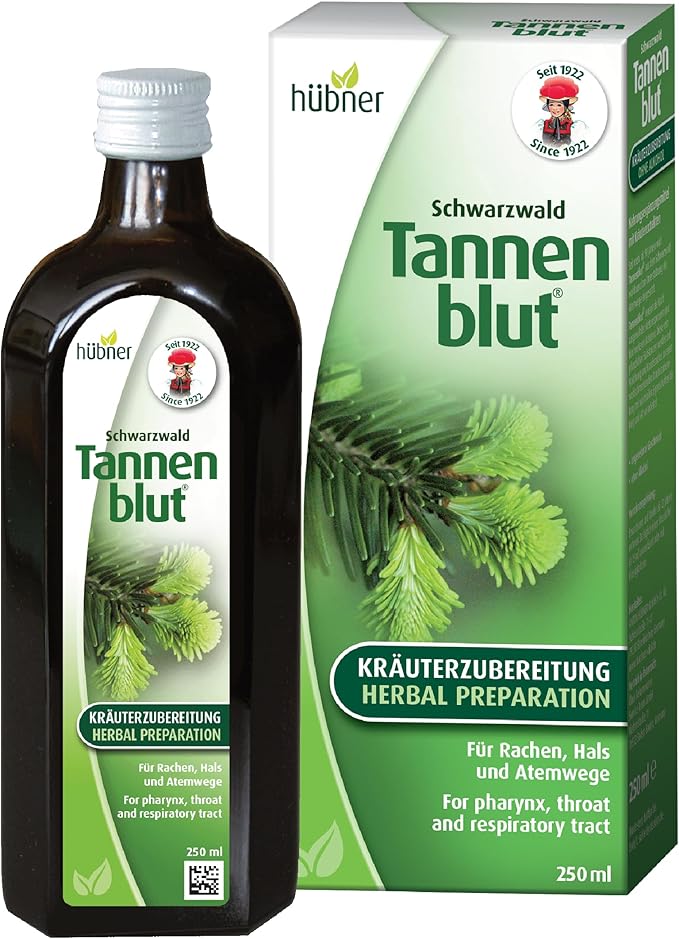 Tannenblut Herbal Preparation, Honey Cough Syrup 250 ml