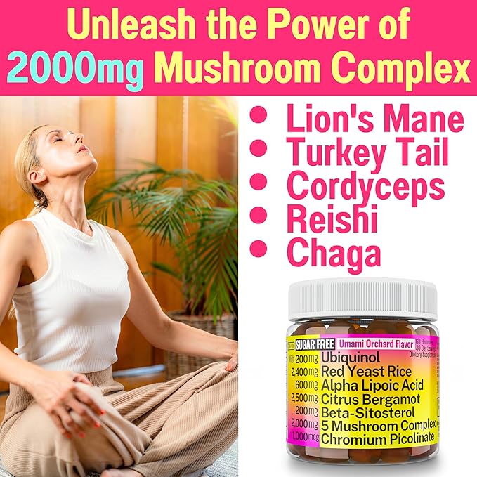 Red Yeast Rice Alpha Lipoic Acid CoQ10 Citrus