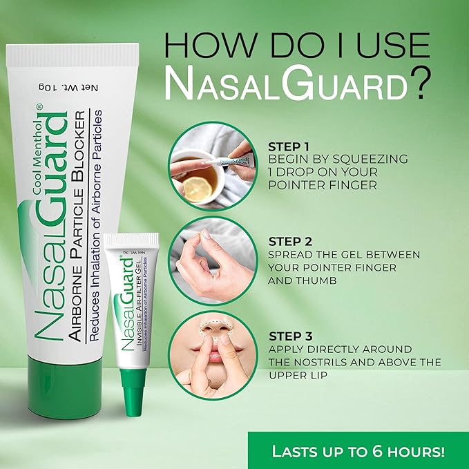 Airborne Particle Blocker Gel 150 Applications 1)