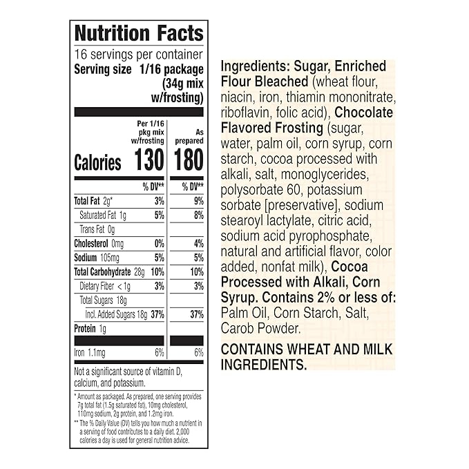 Betty Crocker Delights Supreme Frosted Brownie Mix, 19.1 oz. (Pack of 12)