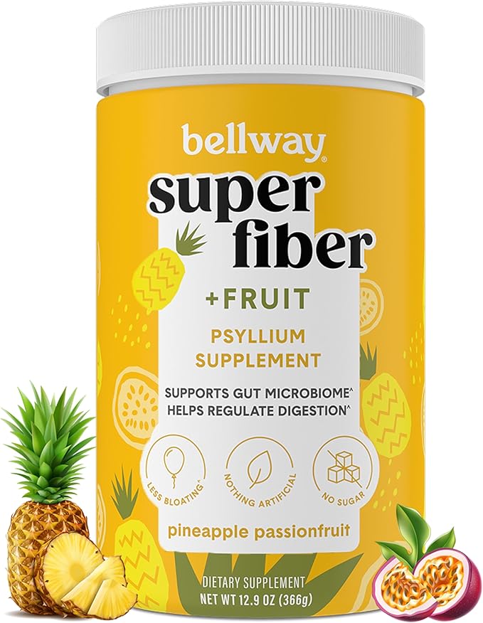 Bellway Super Fiber Powder + Fruit, (50 Servings)