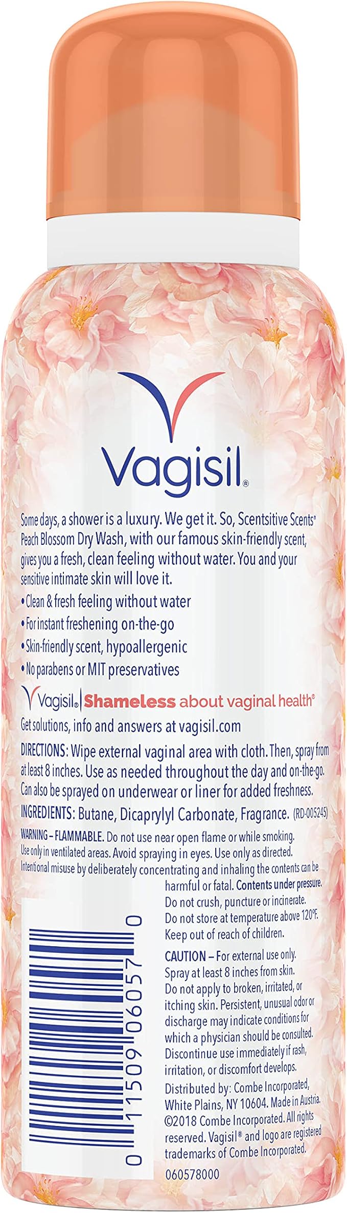 Vagisil Scentsitive Scents Feminine Dry Wash 2.6 Ounce 4)
