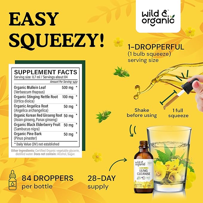 Wild & Organic Lung Detox and 2 fl