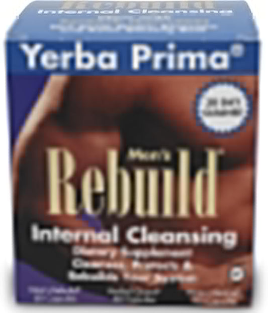 Yerba Prima Cleanse Men Rebuild Kit 30 Day