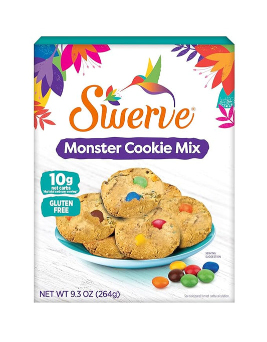 Swerve Monster Cookie Baking Mix 9.3oz Pouch, 1-Pack