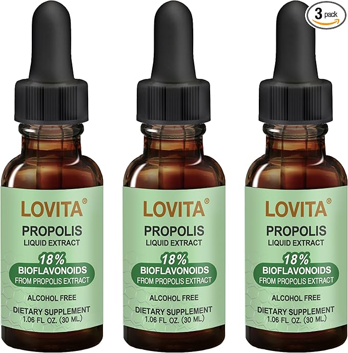 Bee Propolis 500 mg Liquid Extract 5:1 Propolis |1 Fl 3)