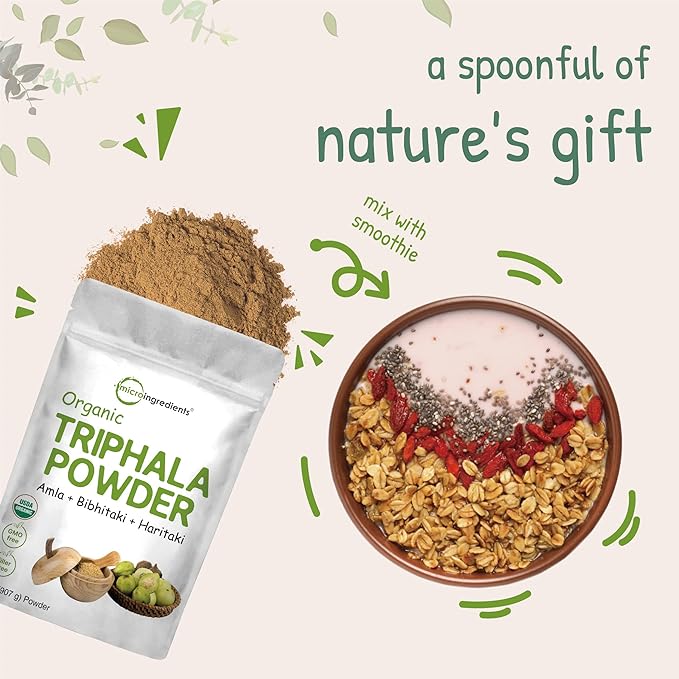 Micro Ingredients Organic Triphala Powder, 2