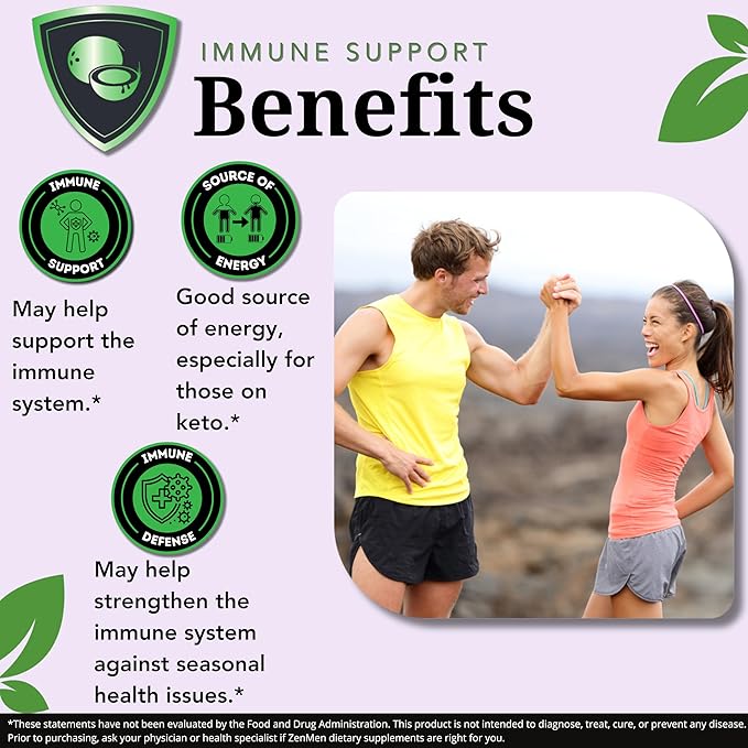 Monolaurin Capsules Supplement 1000mg - 120 Capsules