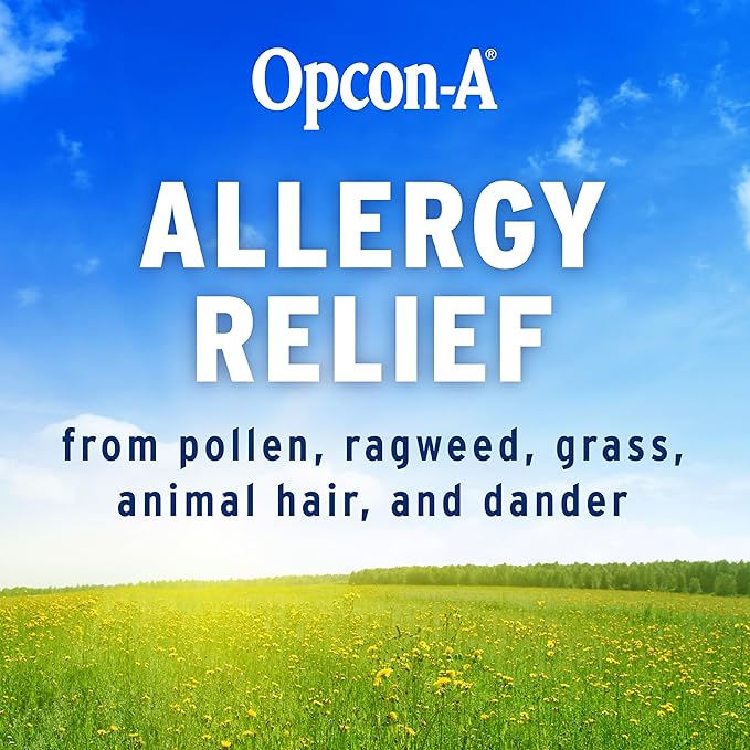 Opcon-A Allergy Eye Drops by Bausch 0.5 Fl 2)