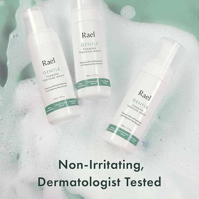 Rael Feminine Wash, Foaming Cleansing Wash (5oz, 4 4 Pack)