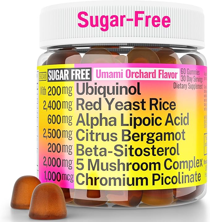 Red Yeast Rice Alpha Lipoic Acid CoQ10 Citrus