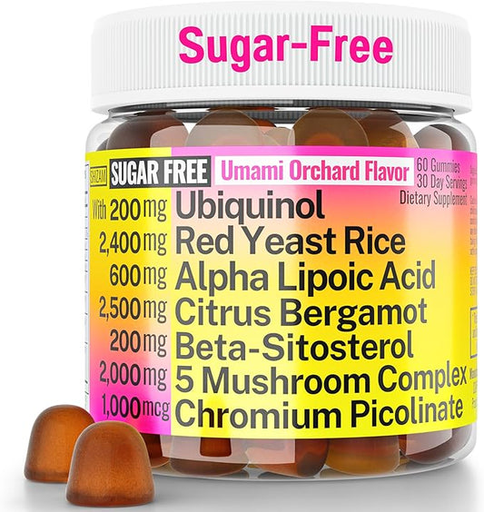 Red Yeast Rice Alpha Lipoic Acid CoQ10 Citrus