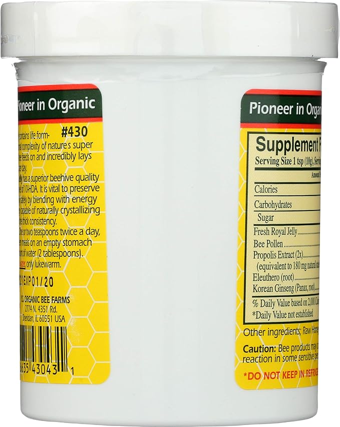 YS Royal Jelly/Honey Bee 11.5 oz