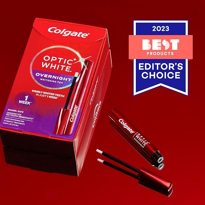 Colgate Optic White Overnight Teeth Whitening 35 Nightly